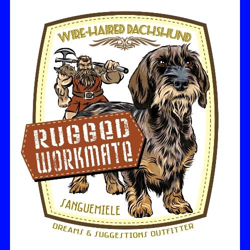 dachshund_rugged_workmate - Men's Premium T-Shirt