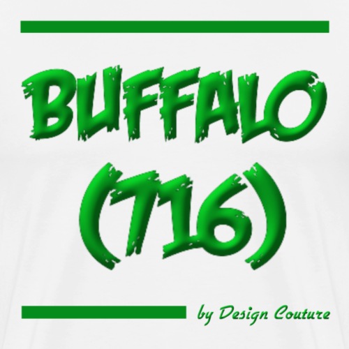BUFFALO 716 GREEN - Men's Premium T-Shirt