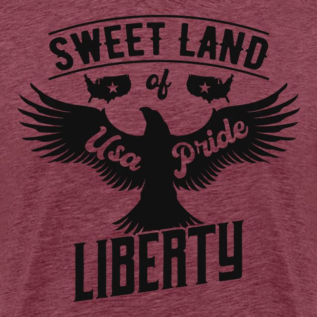 Sweet land of USA Pride Liberty