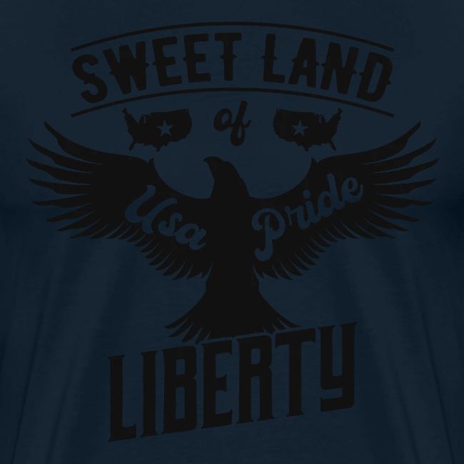 Sweet land of USA Pride Liberty
