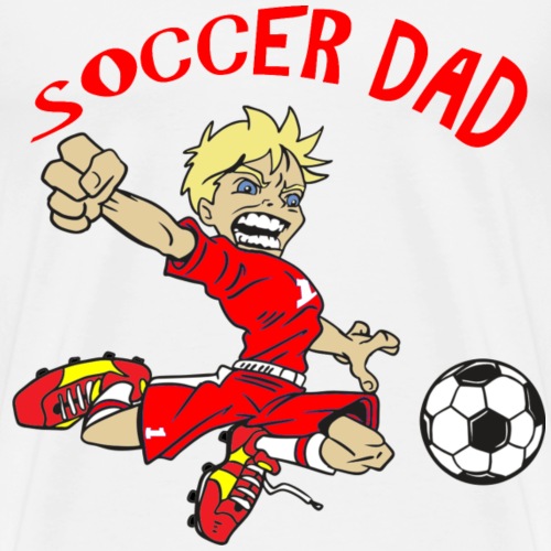 SOCCER DAD - Men's Premium T-Shirt