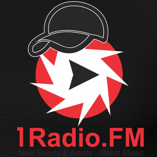1Radio.FM white t-shirt