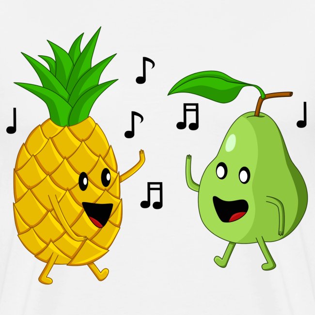 Dancing Pineapple and Pear