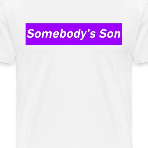 Somebody's Son Purple - Men's Premium T-Shirt