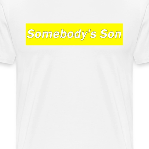 Somebody's Son Yellow - Men's Premium T-Shirt