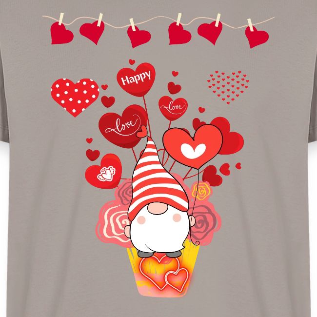 Design wrapped in love hearts, vibrating in love.