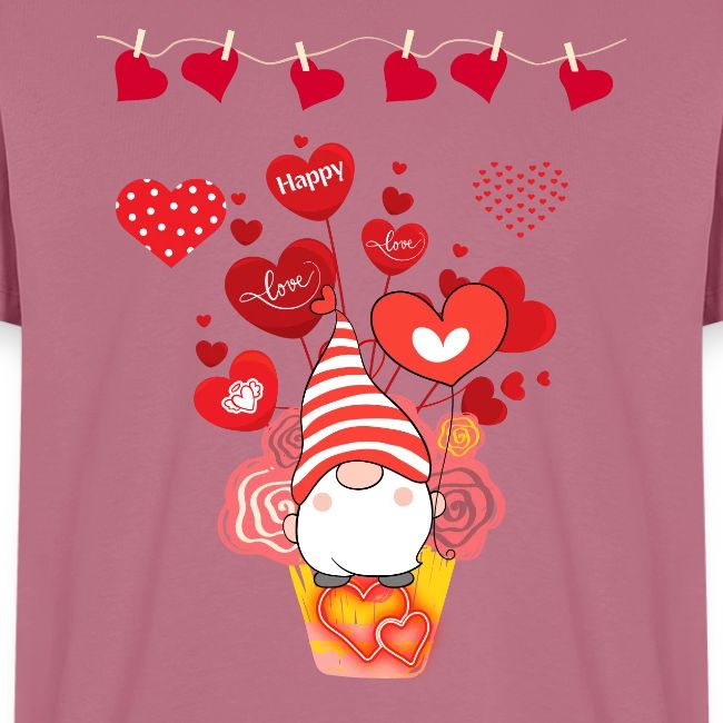 Design wrapped in love hearts, vibrating in love.