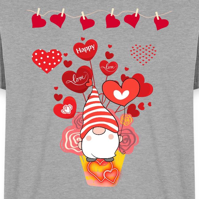 Design wrapped in love hearts, vibrating in love.