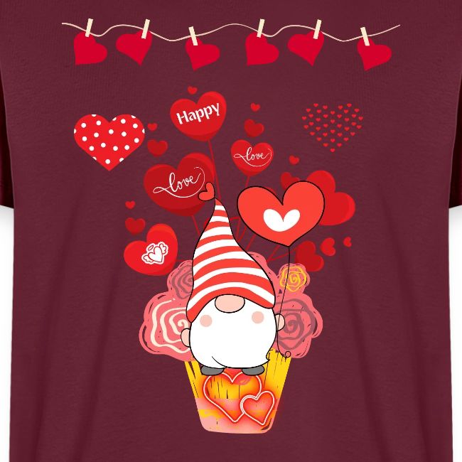 Design wrapped in love hearts, vibrating in love.
