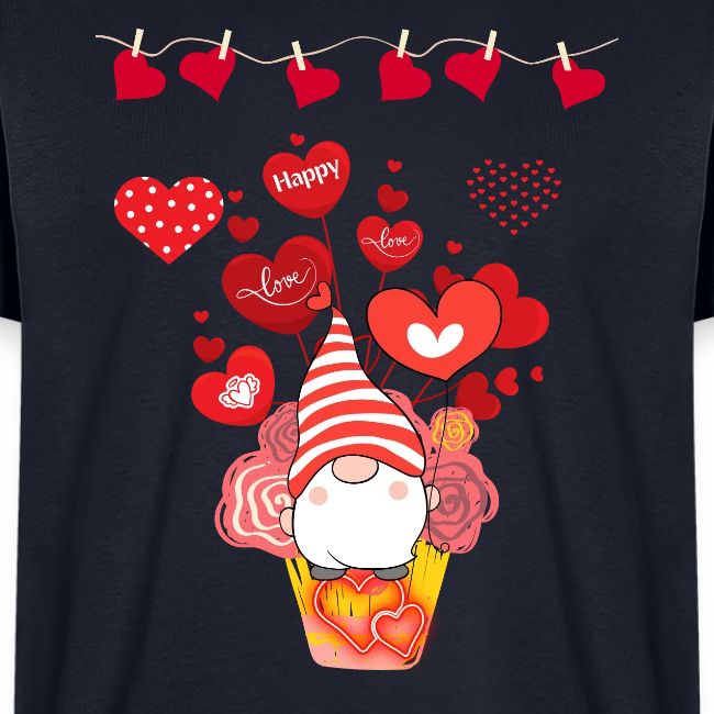 Design wrapped in love hearts, vibrating in love.