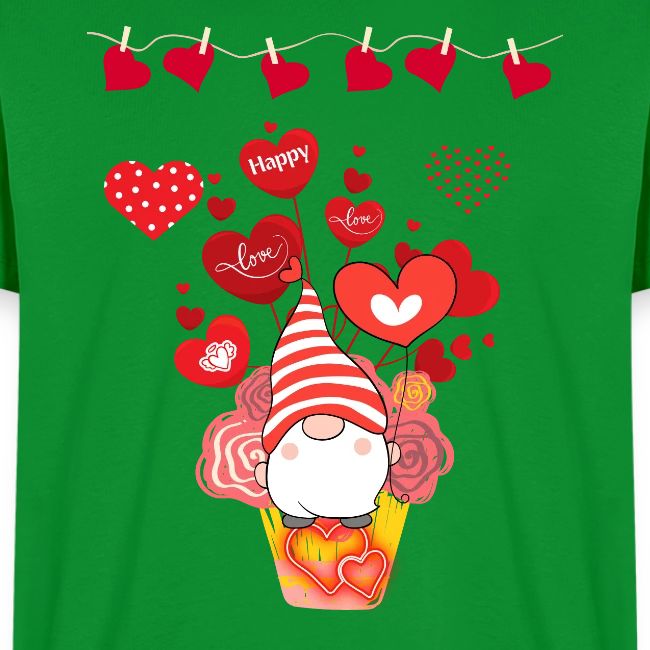 Design wrapped in love hearts, vibrating in love.