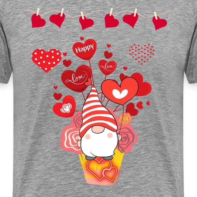 Design wrapped in love hearts, vibrating in love.