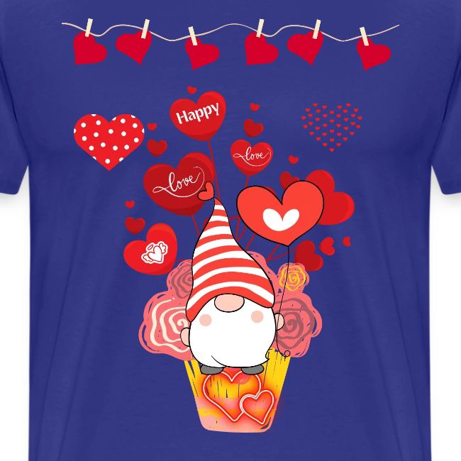 Design wrapped in love hearts, vibrating in love.