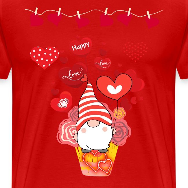 Design wrapped in love hearts, vibrating in love.
