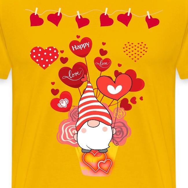 Design wrapped in love hearts, vibrating in love.
