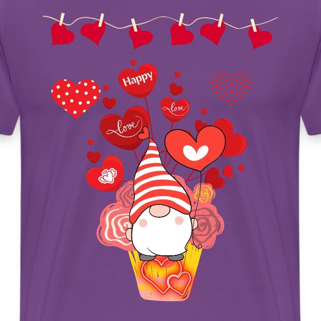 Design wrapped in love hearts, vibrating in love.