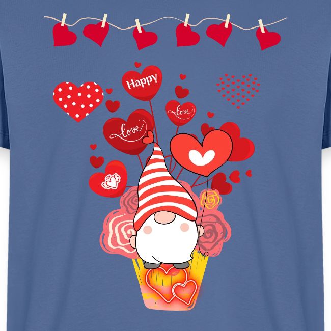 Design wrapped in love hearts, vibrating in love.