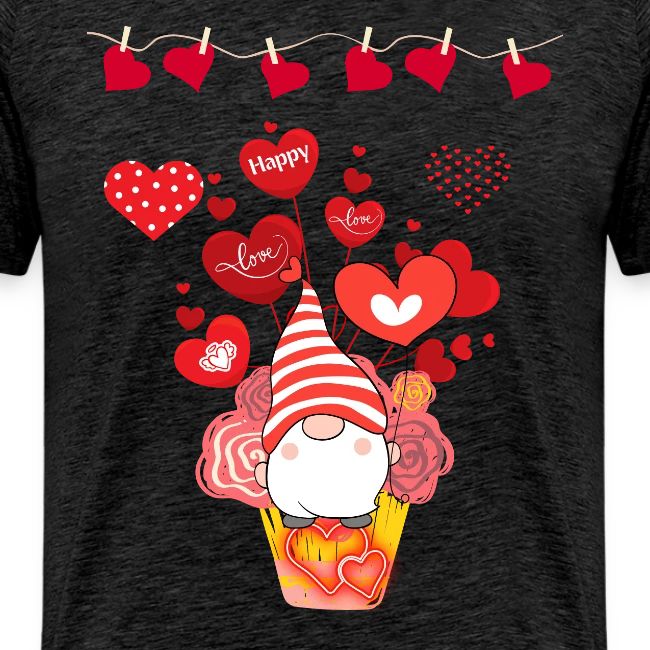 Design wrapped in love hearts, vibrating in love.