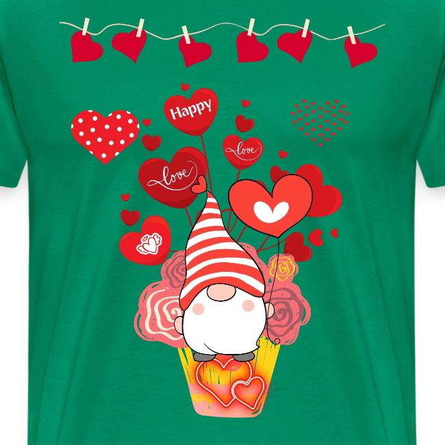 Design wrapped in love hearts, vibrating in love.