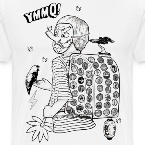 You Made Me Queer Design by Yuji Okushi - Men's Premium T-Shirt