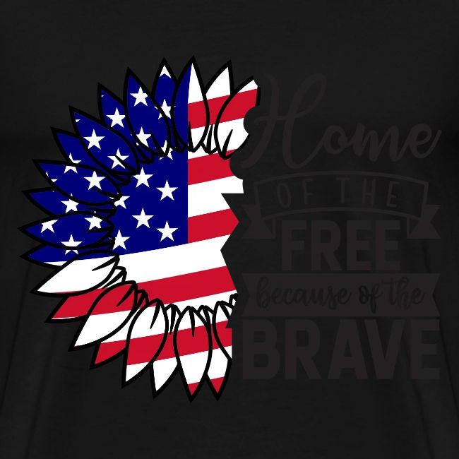 Home the free because of the brave