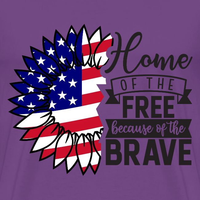 Home the free because of the brave