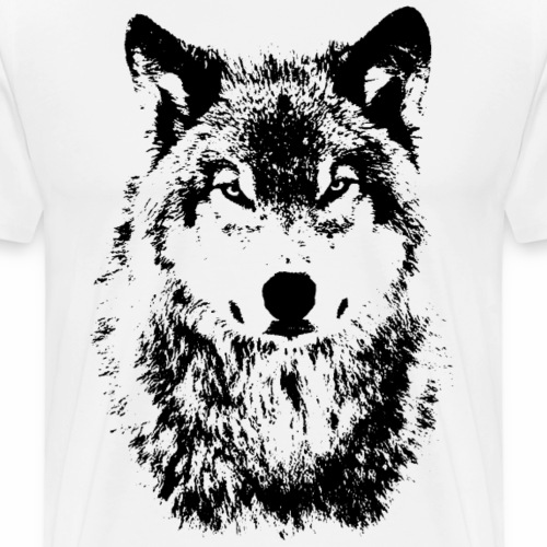 Cool OnePleasure Bad Wolf Leader Look Gift Ideas - Men's Premium T-Shirt