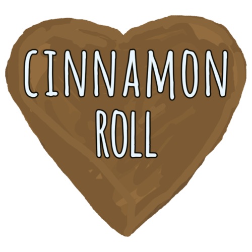 Cinnamon Roll Candy Heart - Men's Premium T-Shirt