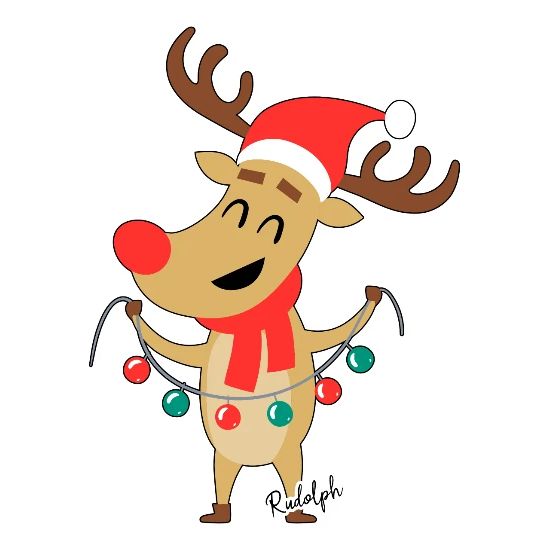 Merry Christmas Rudolph