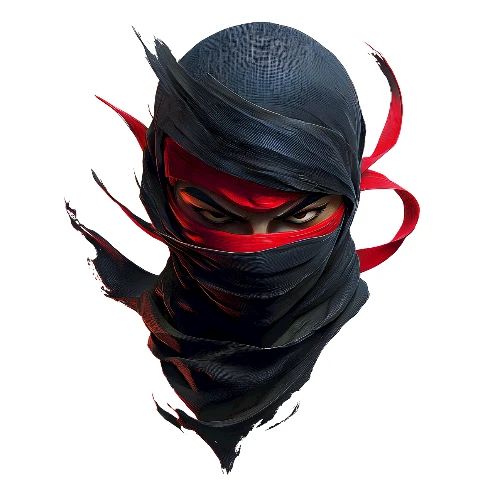 Crimson Stare Ninja - Men's Premium T-Shirt