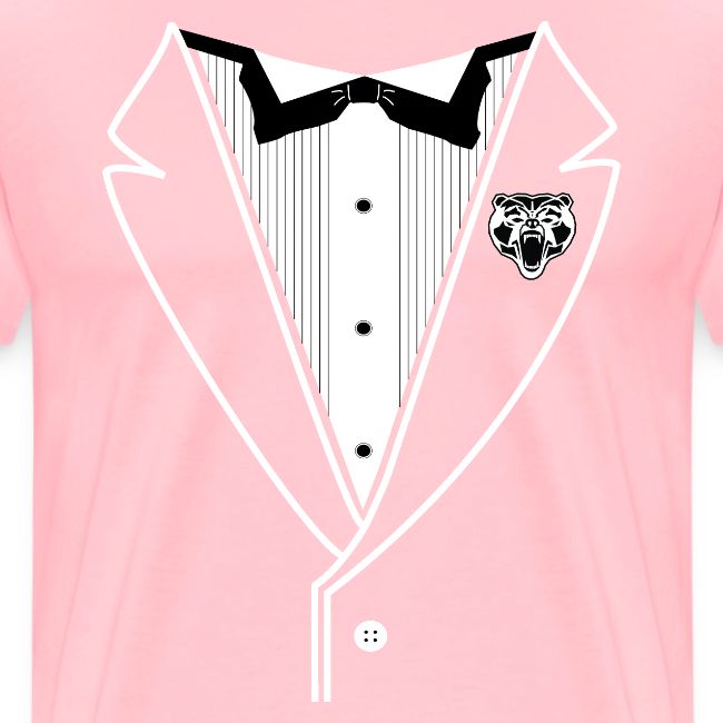 BEAR TUXEDO White Lines