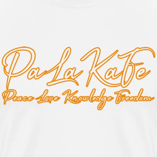Peace, Love, Knowledge and Freedom 2.0 - Men's Premium T-Shirt