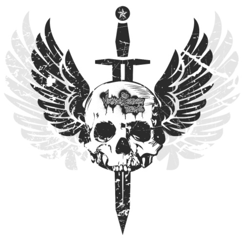 Sword in the Winged Skull - Men's Premium T-Shirt