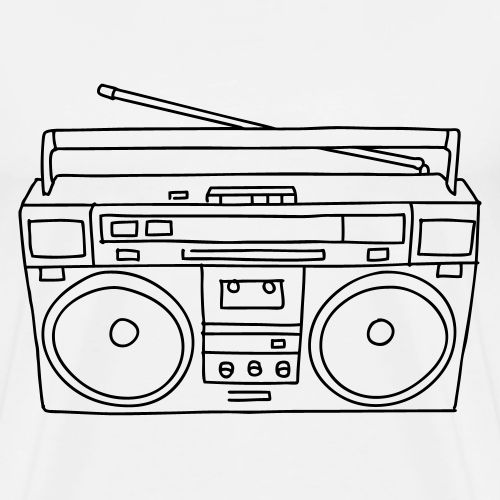 Boombox - Men's Premium T-Shirt