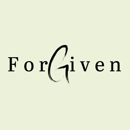 Forgiven In Black Letters - Men's Premium T-Shirt