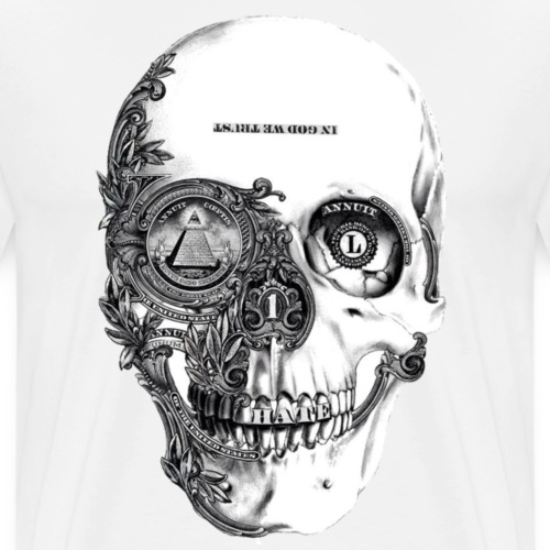 Le crâne du système - T-shirt premium pour hommes