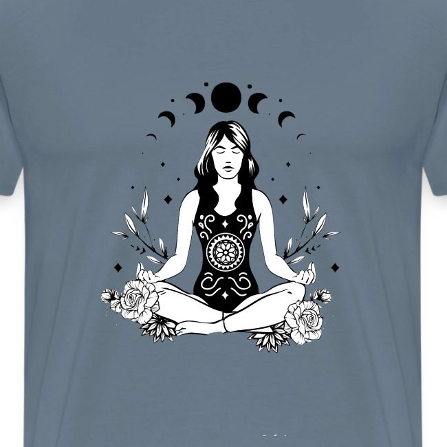 Moon Phase Zen Girl