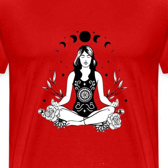 Moon Phase Zen Girl