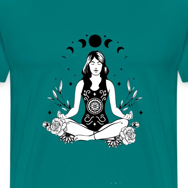 Moon Phase Zen Girl
