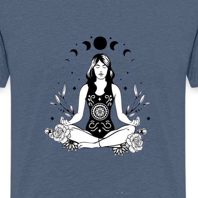 Moon Phase Zen Girl