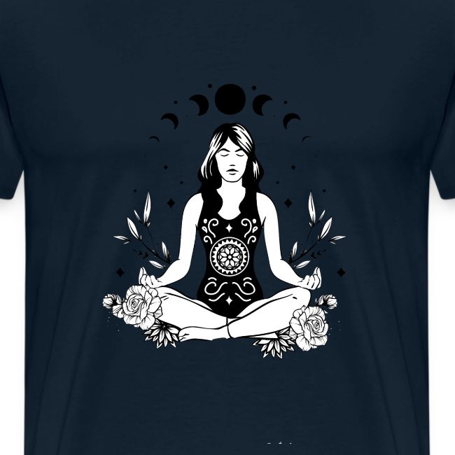 Moon Phase Zen Girl