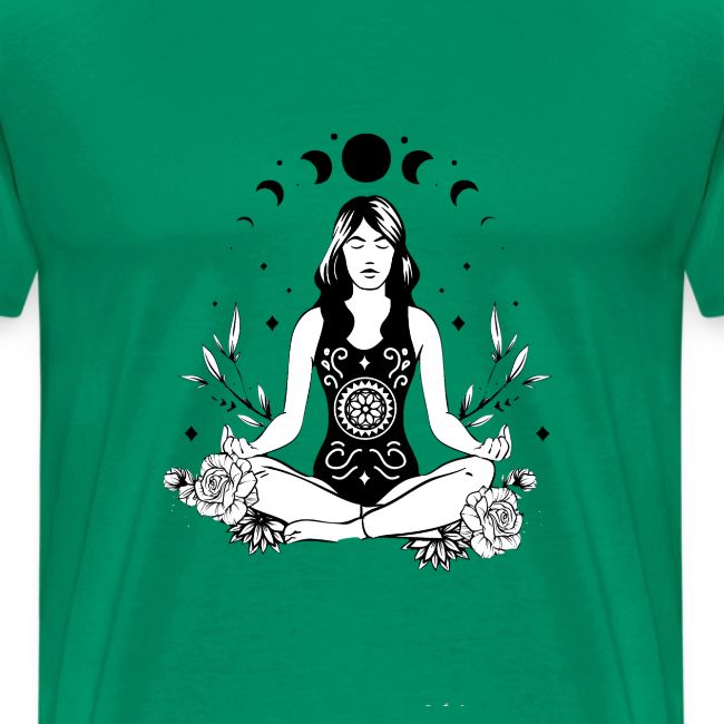Moon Phase Zen Girl