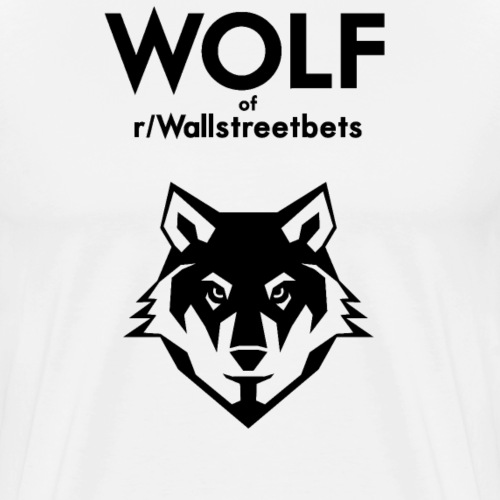 Wolf of Wallstreetbets - Men's Premium T-Shirt