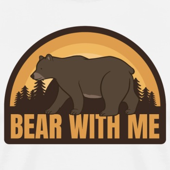 Bear with me - Premium hoodie for women