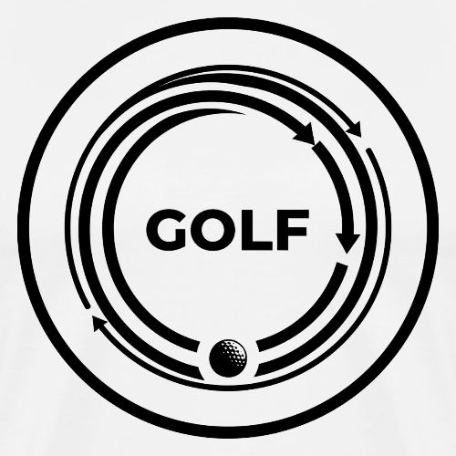 Golf Restart - Funny Do-Over Gift Tee for Men - Men's Premium T-Shirt