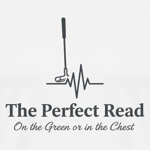 The Perfect Read - Cardiologist Golf Gift Tee - Men's Premium T-Shirt