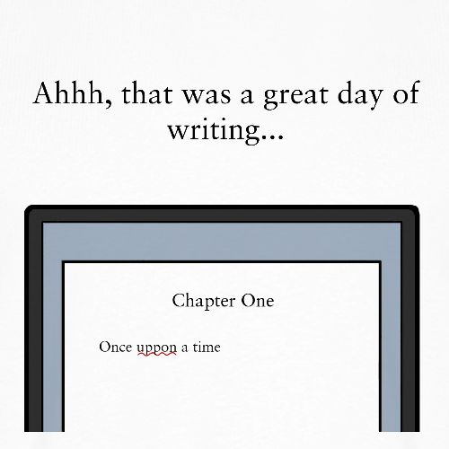 A Day of Writing - Men's Premium T-Shirt
