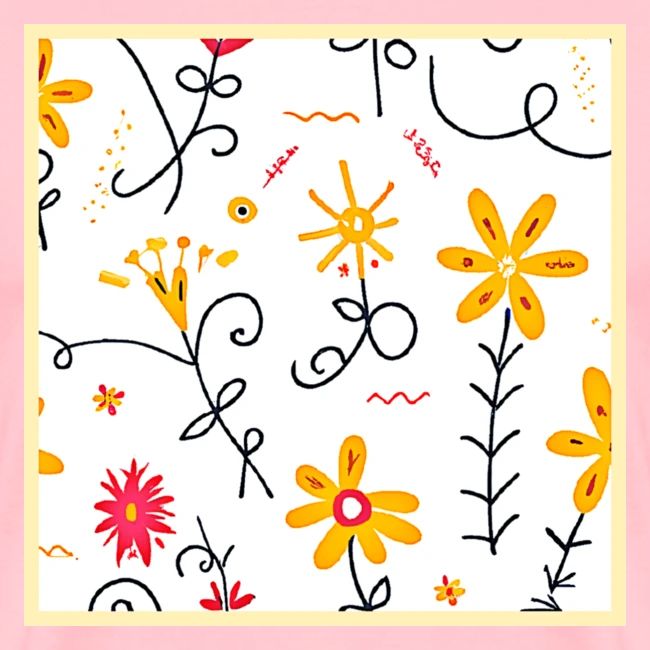 Whimsical Floral Pattern