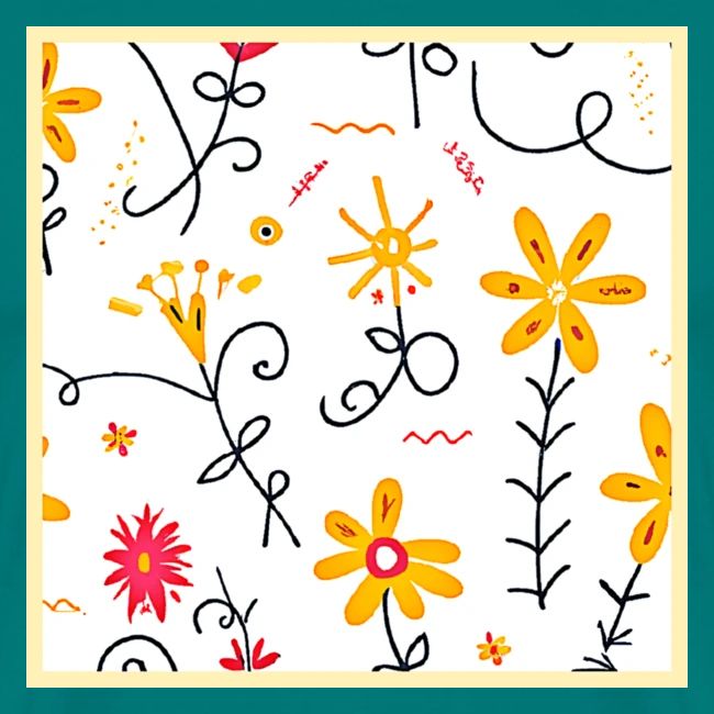 Whimsical Floral Pattern