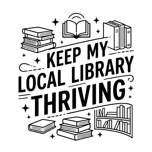 Keep My Local Library Thriving - Men's Premium T-Shirt